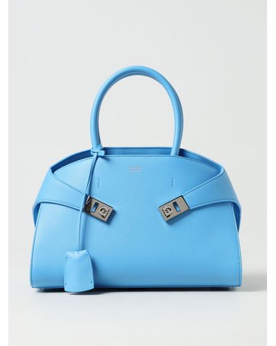 Ferragamo Sac porté épaule - Bleu