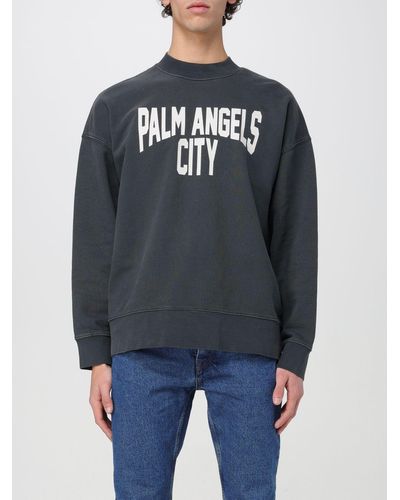 Palm Angels Sweatshirt - Blau
