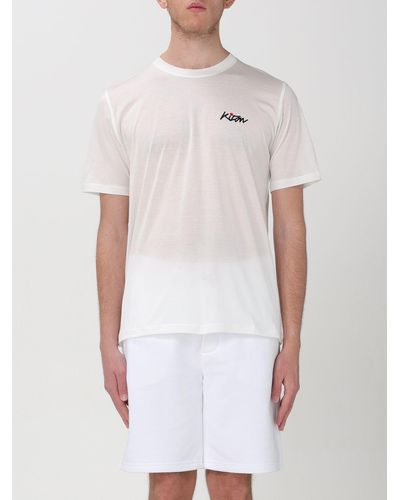 Kiton T-shirt di cotone - Bianco