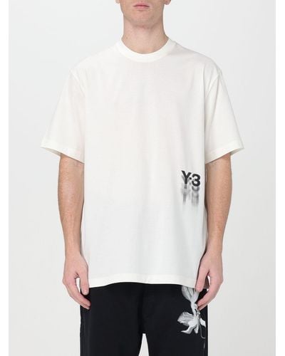Y-3 T-shirt di cotone - Bianco