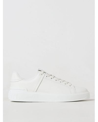 Balmain B Court Sneakers - Blanc