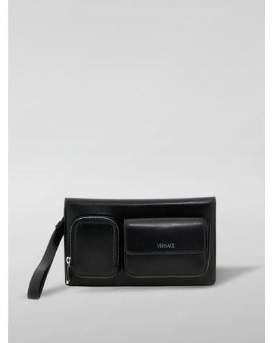Versace Pocket Square - Black
