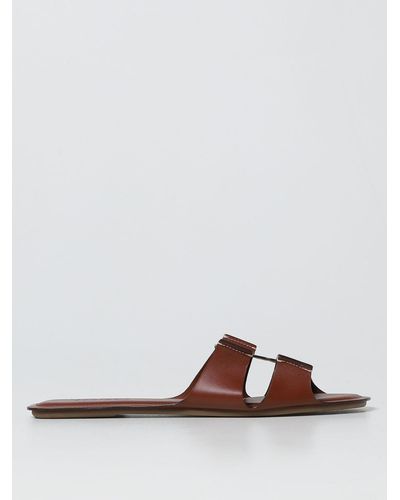 Rodo Flat Sandals - Brown