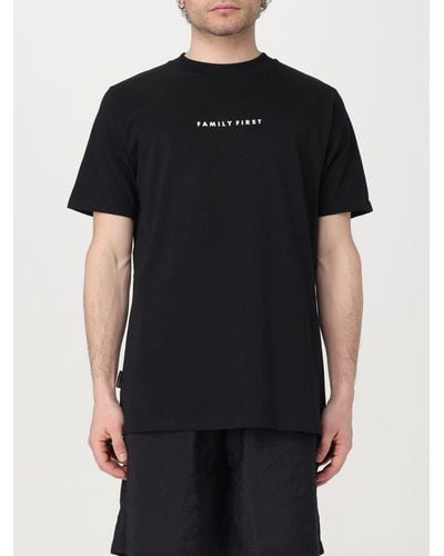 FAMILY FIRST T-shirt in cotone - Nero