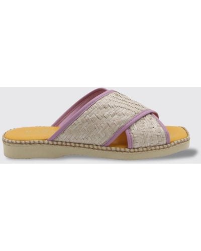 Hogan Flat Sandals - Purple