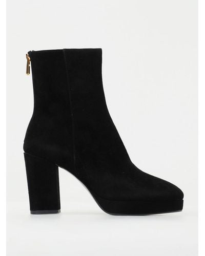 Coccinelle Flat Ankle Boots - Black