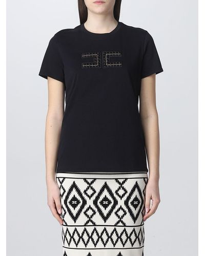 Elisabetta Franchi T-shirts for Women | Online Sale up to 71% off | Lyst