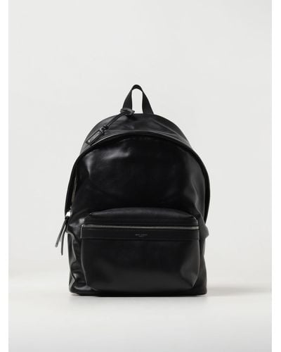 Saint Laurent Zaino City in pelle - Nero