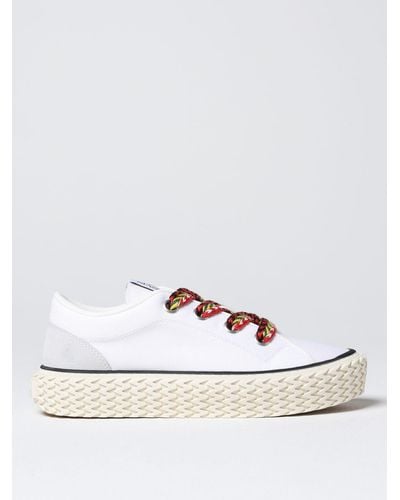 Lanvin White Curbies Sneakers - Weiß