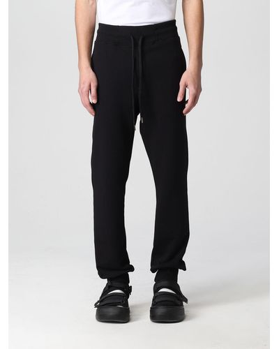 Versace jogging Trousers In Cotton - Black