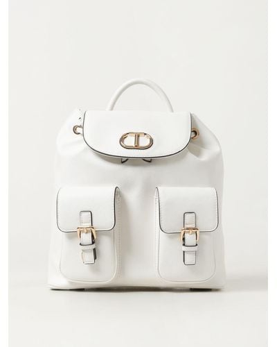 Twin Set Backpack - White