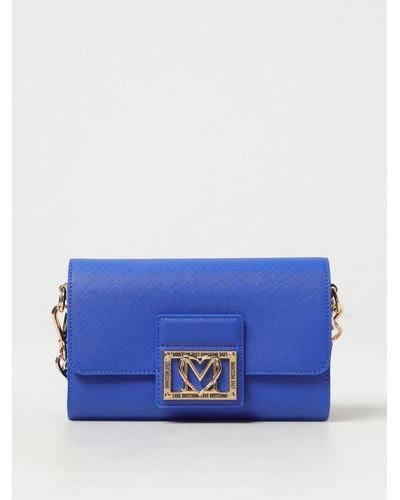 Love Moschino Sac porté épaule - Bleu