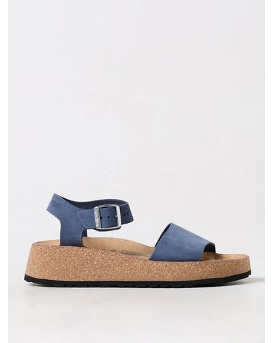 Birkenstock Flat Sandals - Blue