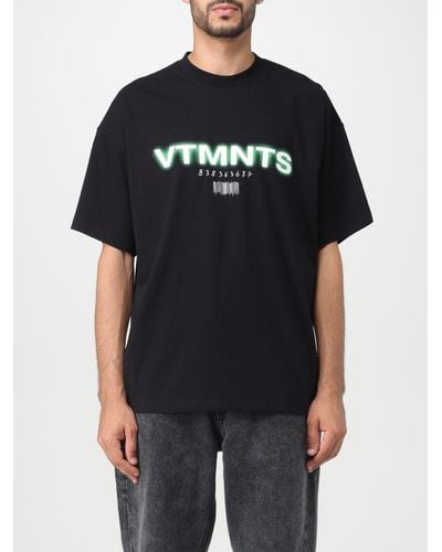 VTMNTS Camiseta - Negro