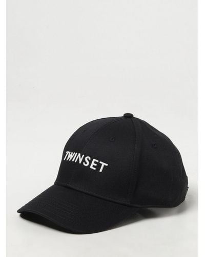 Twin Set Hat - Black