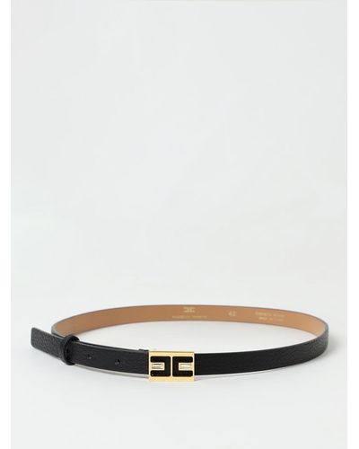 Elisabetta Franchi Belt - White