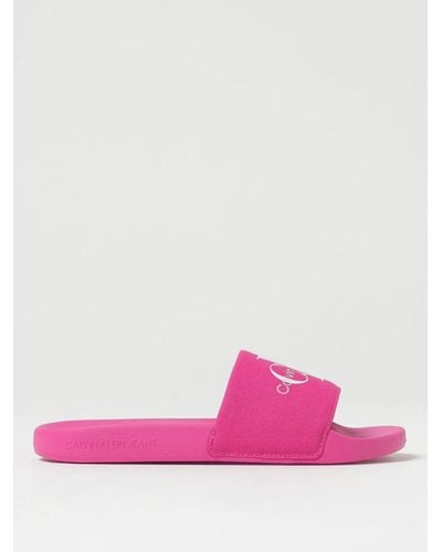 Ck Jeans Flat Shoes - Pink