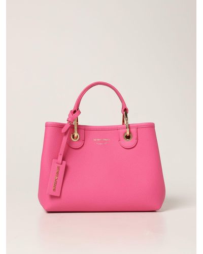 Emporio Armani Tote Bags - Pink