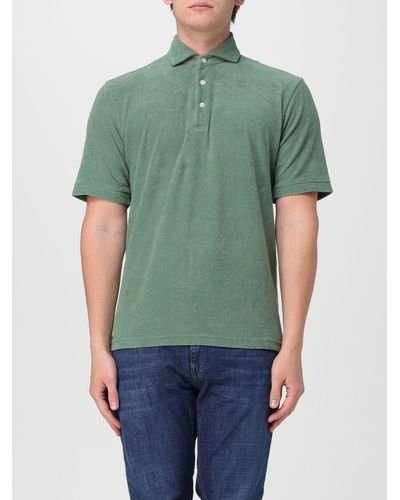 Doppiaa Polo in misto cotone - Verde