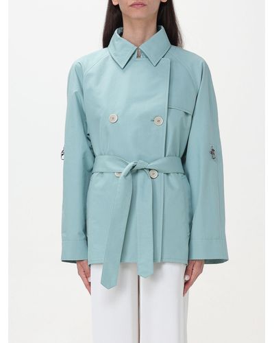 Fay Trench in cotone - Blu