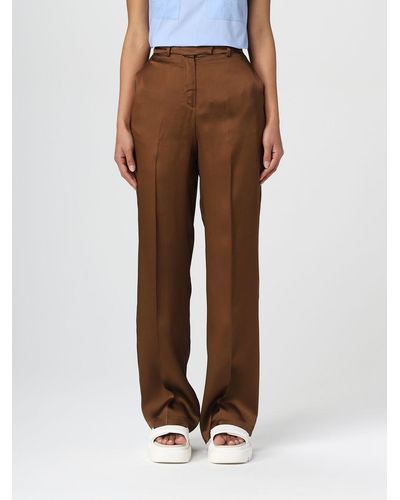 Semicouture Pants - Brown