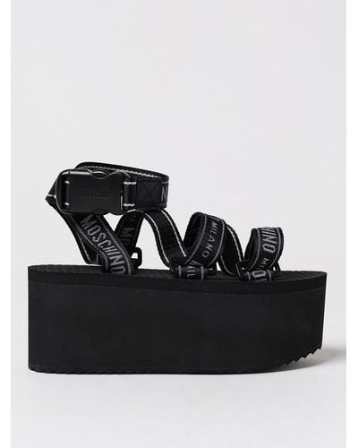 Moschino High Heel Shoes - Black