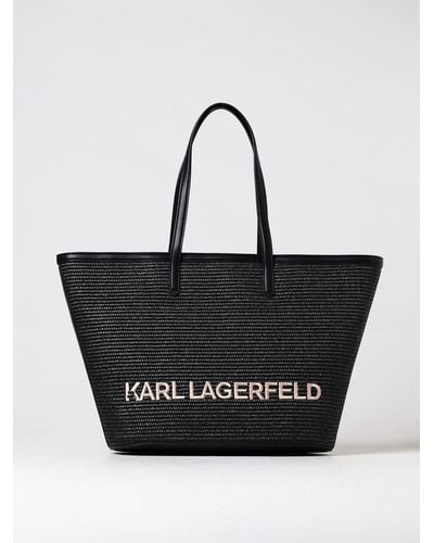 Karl Lagerfeld Tragetasche - Schwarz
