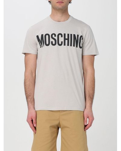 Moschino T-shirt in jersey organico - Grigio