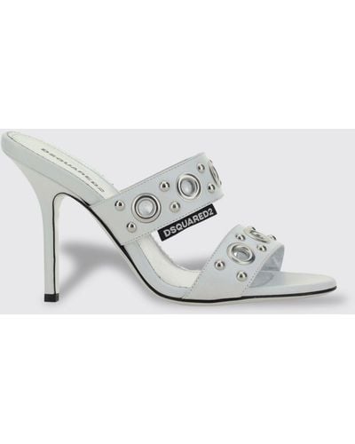 DSquared² Heeled Sandals - White
