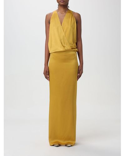 Blumarine Vestido - Amarillo