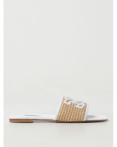 Casadei Flat Sandals - Natural