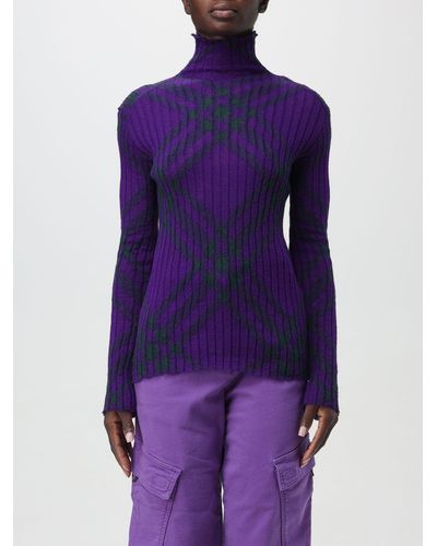 Burberry Sweater - Purple