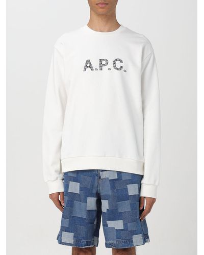 A.P.C. Sweatshirt - Blanc