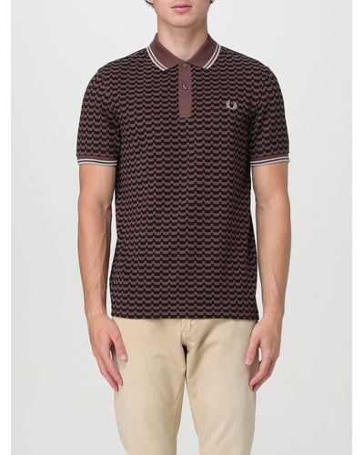 Fred Perry T-shirt - Marron