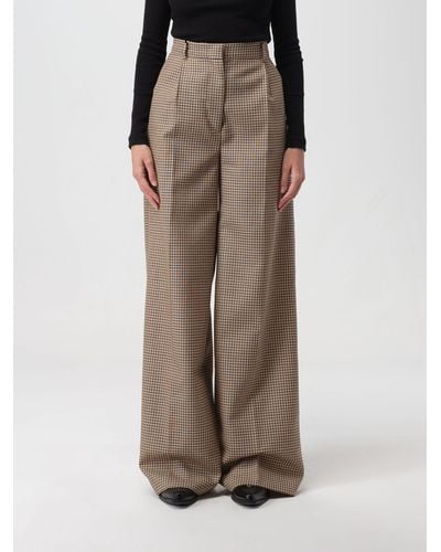MSGM Wool Trousers - Brown