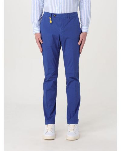 Manuel Ritz Trousers - Blue