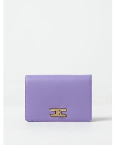 Elisabetta Franchi Mini Bag - Purple