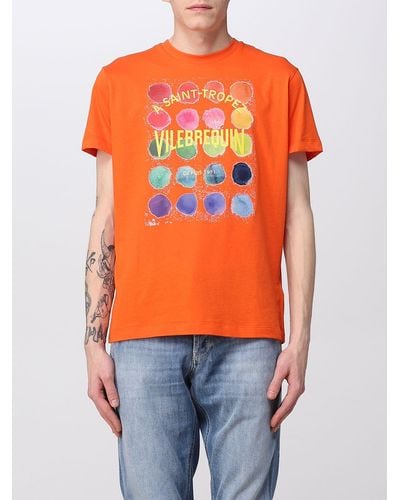 Vilebrequin T-shirt in cotone - Arancione