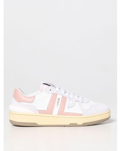 Lanvin Low Clay Trainers - Natural