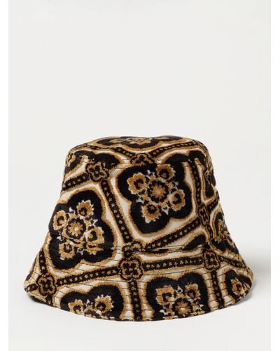 Etro Hat In Jacquard Velvet - Black
