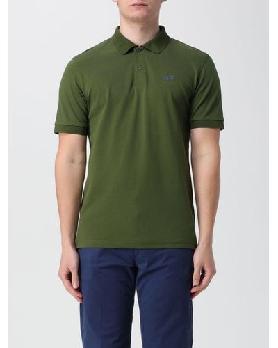 Sun 68 Polo Shirt - Green