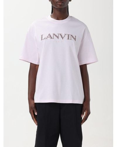 Lanvin T-shirt in cotone - Bianco
