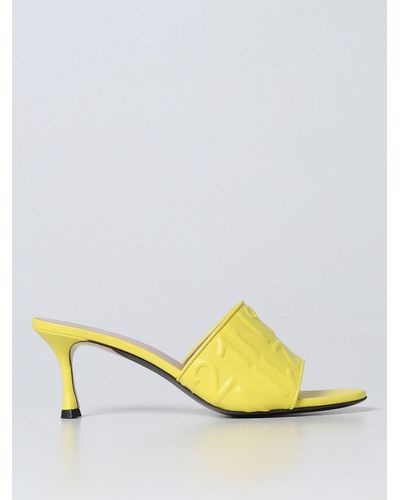 N°21 Heeled Sandals - Yellow