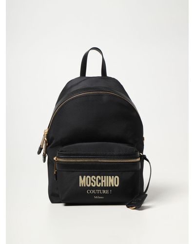 Moschino Nylon Backpack - Black