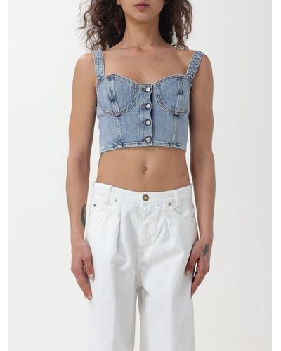 7 For All Mankind Top - Bleu