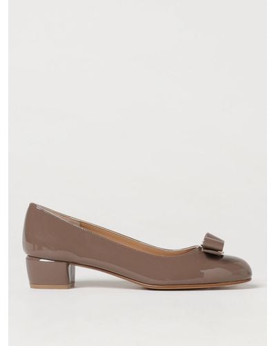 Ferragamo High Heel Shoes - Brown