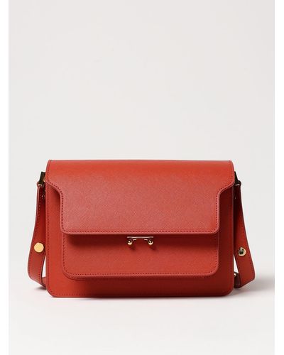Marni Shoulder Bag - Red