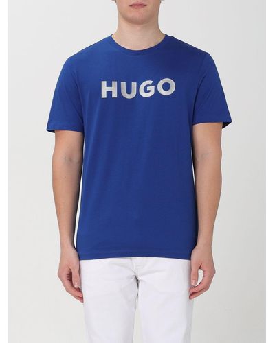 HUGO T-shirt - Bleu