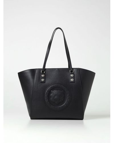 Just Cavalli Borsa in pelle sintetica liscia - Nero