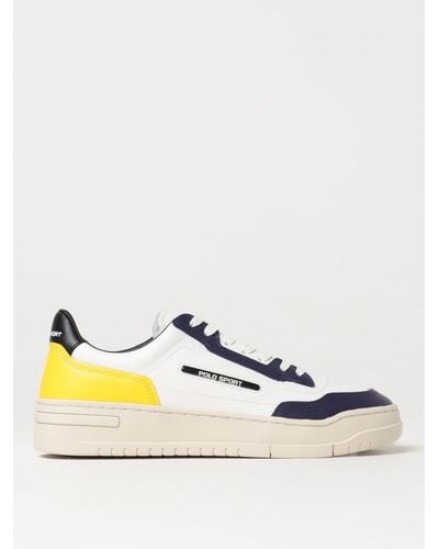 Polo Ralph Lauren Sneakers in pelle - Metallizzato